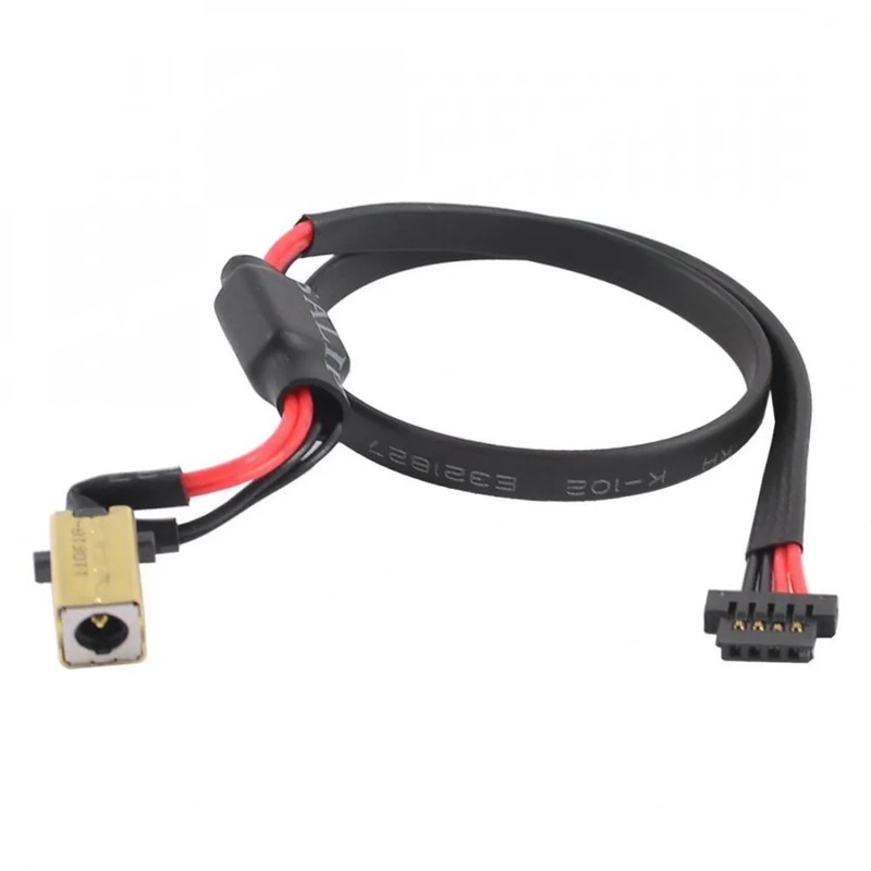 Connecteur DC Jack 4 broches – Câble Flex pour PC portable Acer 21cm | Garantie 3 ans